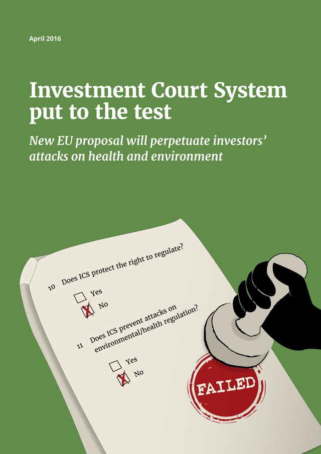 Investment Court System Put To The Test screenshot