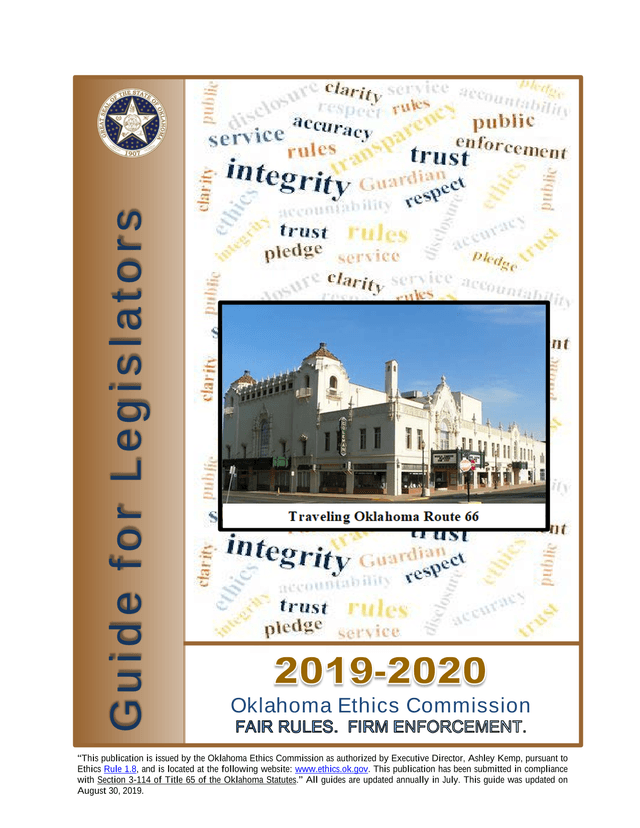 Guide For Legislators screenshot