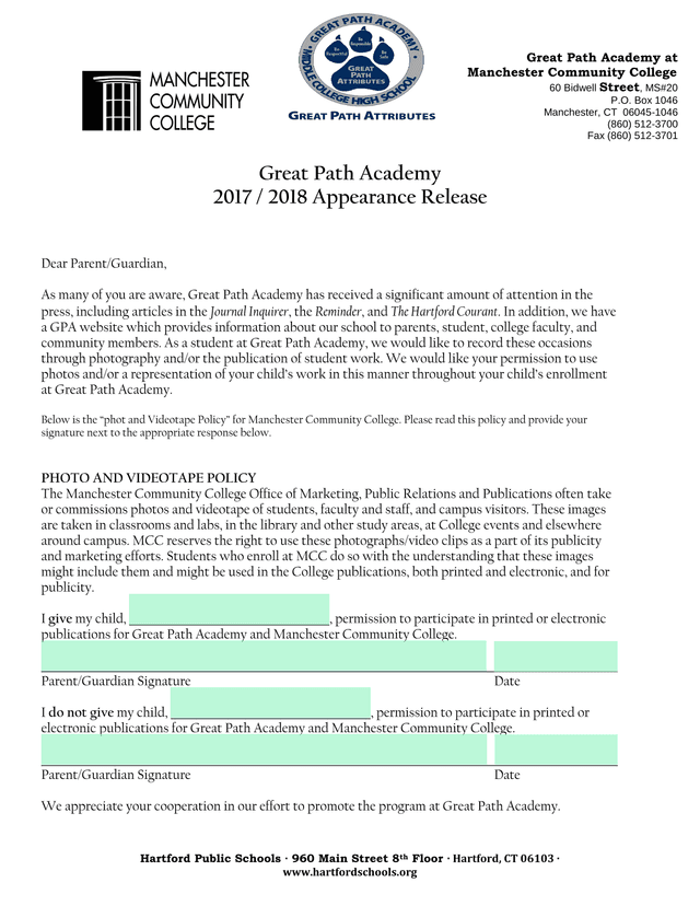 Great Path Academy 2017  2018 Appearance Release screenshot