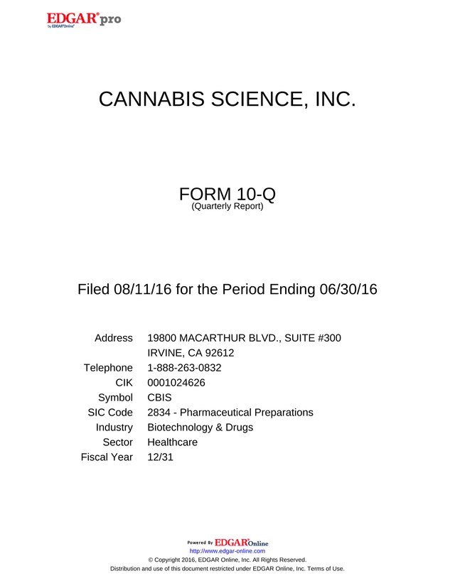 Form 10 Q screenshot