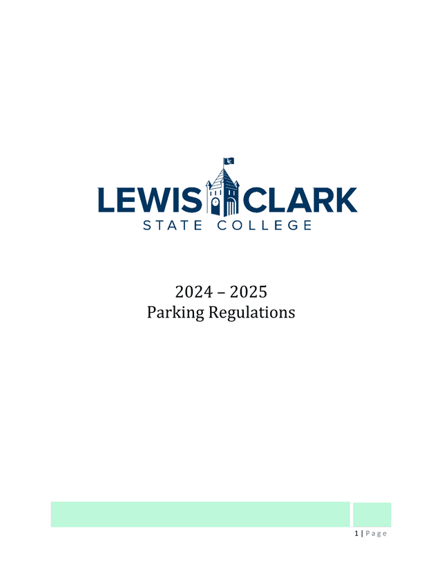 2024  2025 Parking Regulations screenshot