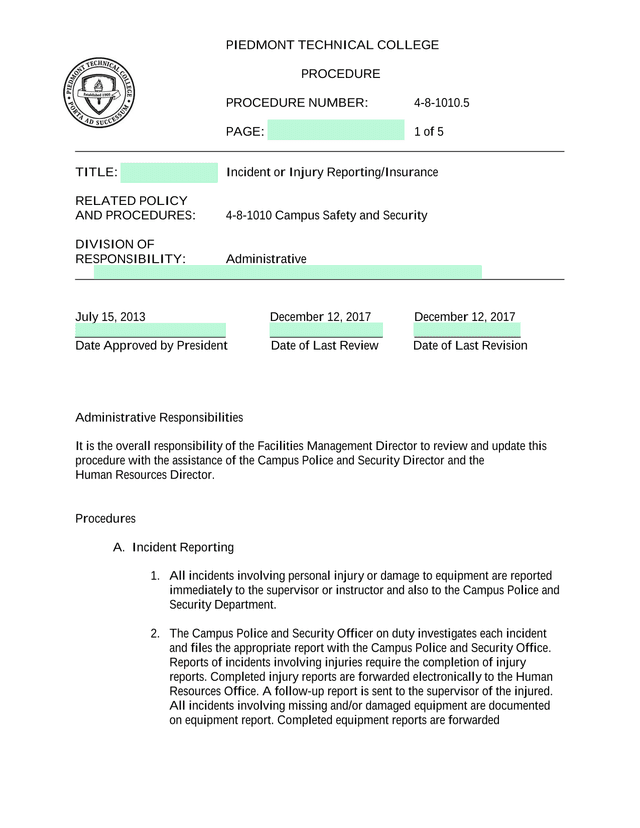 Incident Or Injury ReportingInsurance screenshot