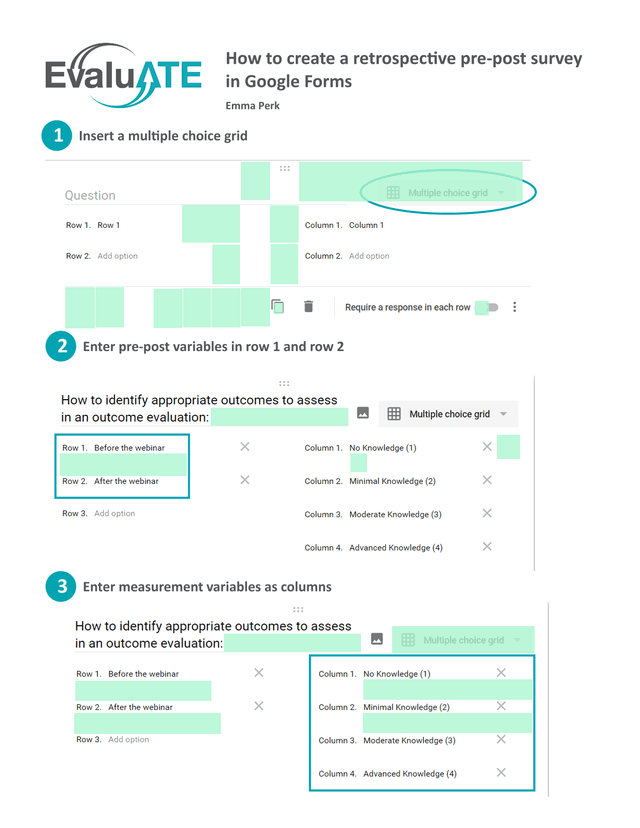 How To Create A Retrospective Pre Post Survey In Google Forms screenshot