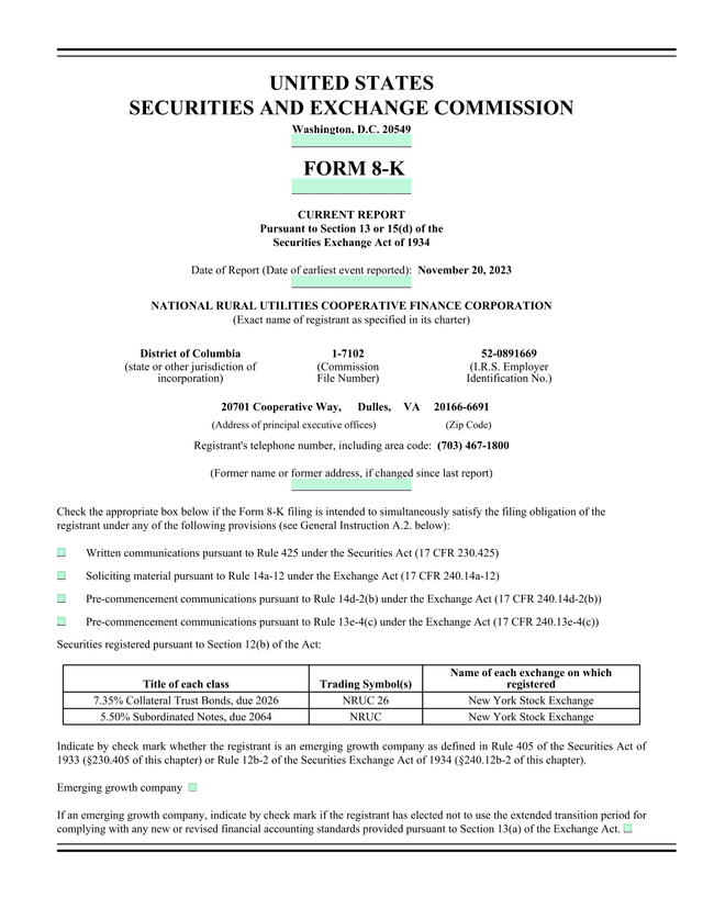 Form 8 K screenshot