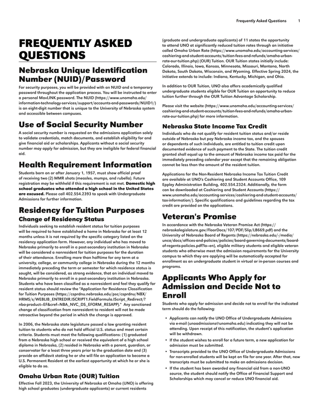 Frequently Asked Questions screenshot