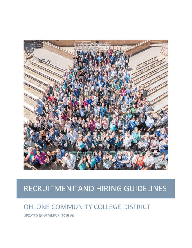 Recruitment And Hiring Guidelines screenshot