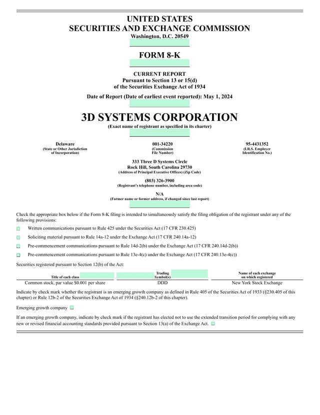 Form 8 K screenshot
