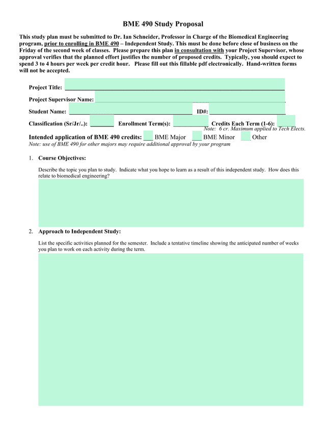 BME 490 Study Proposal screenshot