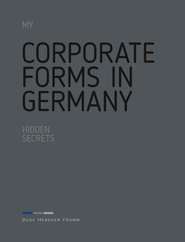 MY HIDDEN SECRETS CORPORATE FORMS IN GERMANY screenshot