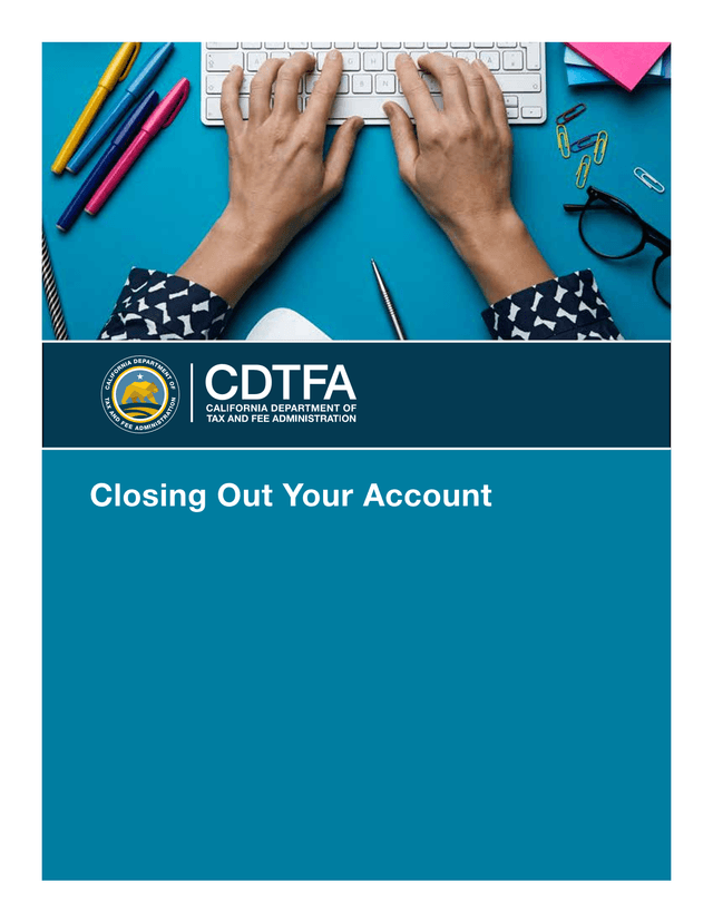 Closing Out Your Account screenshot