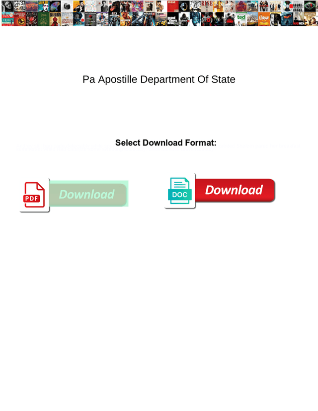 Pa Apostille Department Of State screenshot