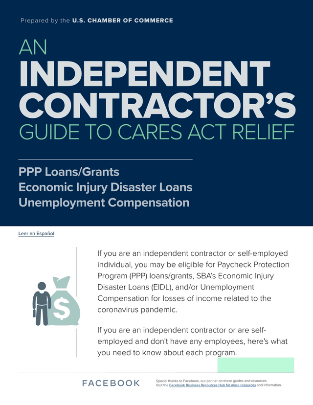 An Independent ContractorS Guide To CARES Act Relief screenshot
