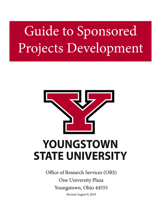 Guide To Sponsored Projects Development screenshot