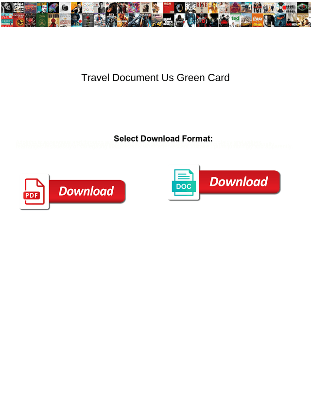 Travel Document Us Green Card screenshot