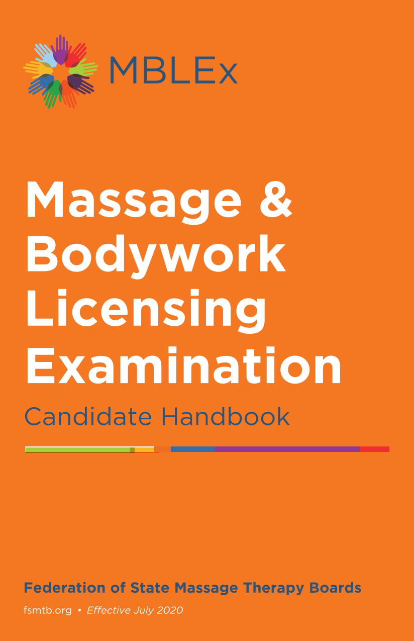 Massage  Bodywork Licensing Examination Candidate Handbook screenshot