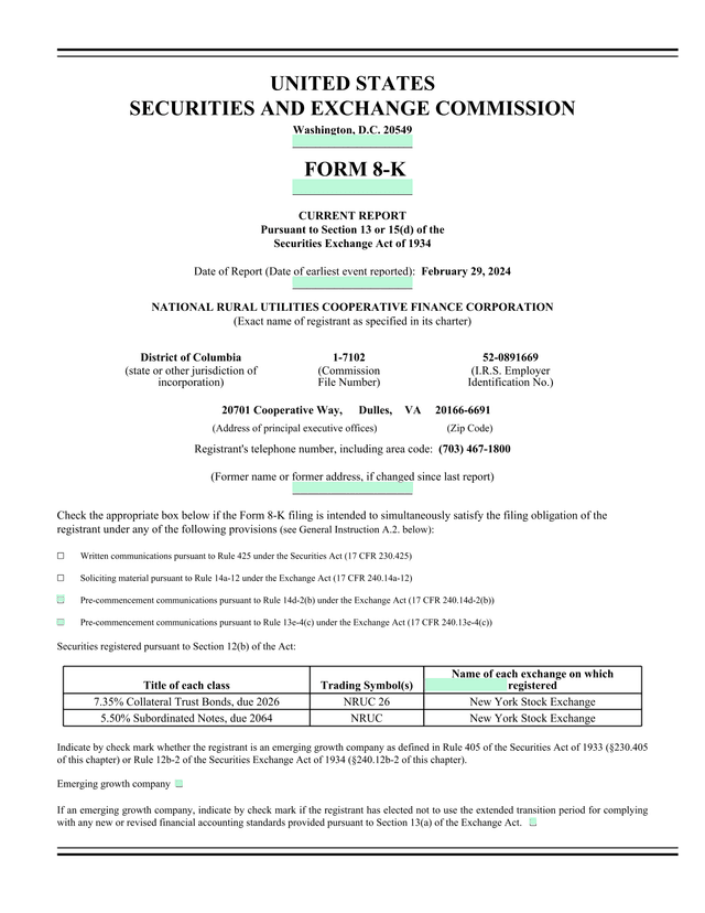 Form 8 K screenshot