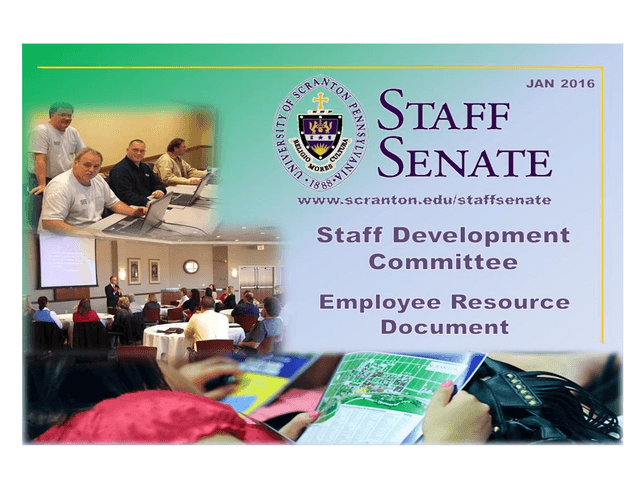 Employee Resource Document screenshot