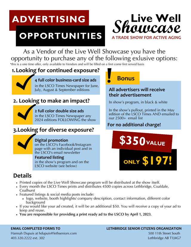 ADVERTISING PURCHASE FORM screenshot