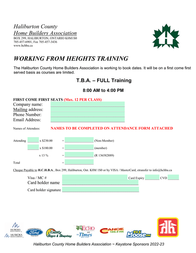 Working From Heights Training screenshot