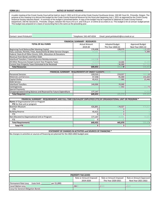 FORM LB 1 screenshot