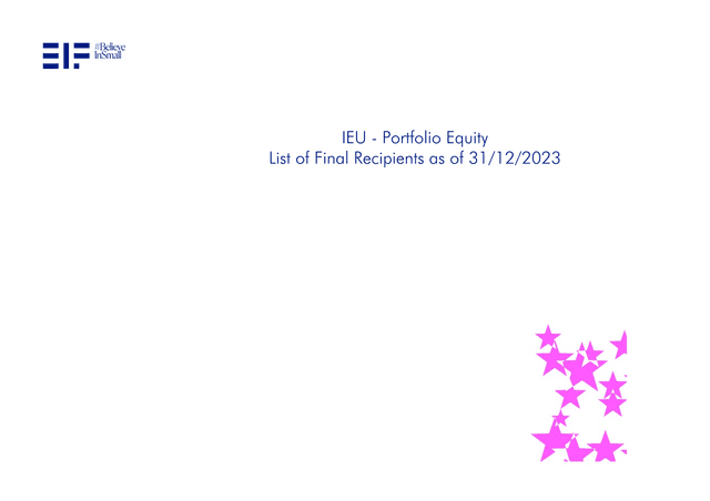 InvestEU   Portfolio Equity List Of Final Recipients As Of 31122023 screenshot