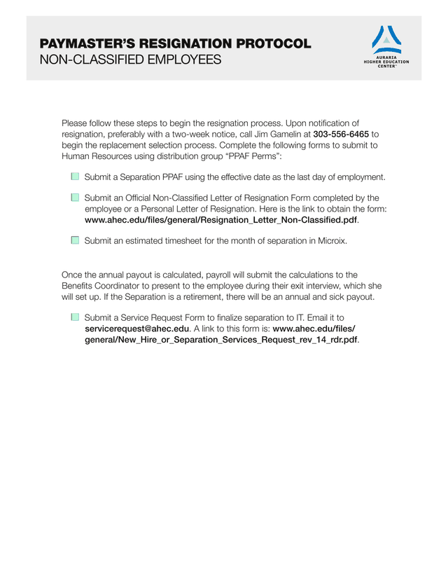 PaymasterS Resignation Protocol screenshot