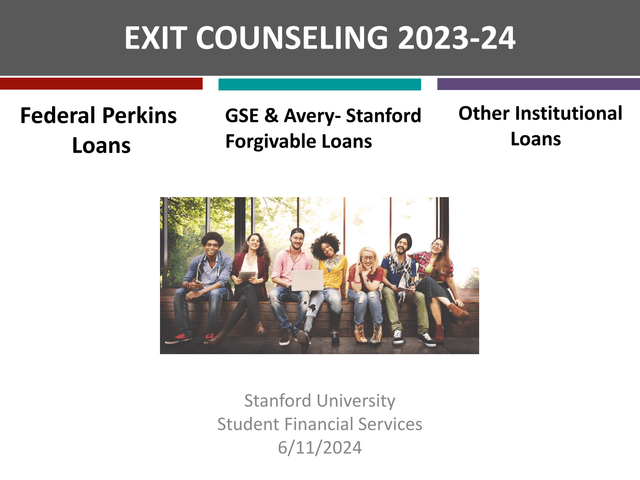 Federal Perkins Loans Exit Counseling 2023 24 screenshot