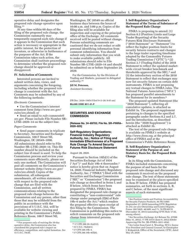 Federal Register Notice screenshot