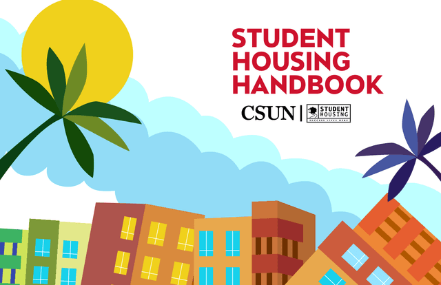 STUDENT HOUSING HANDBOOK screenshot