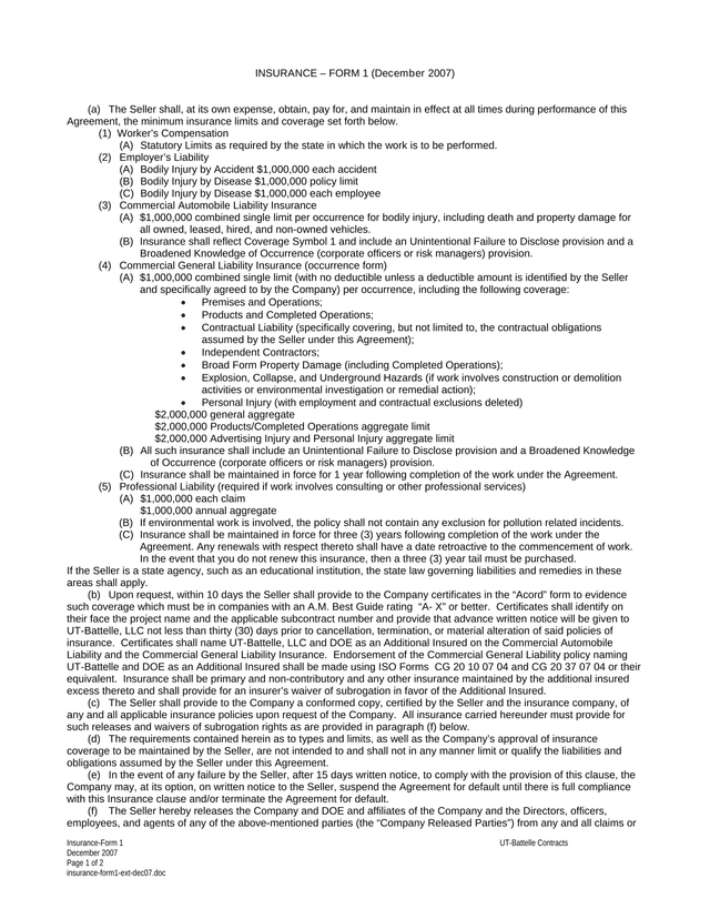 Insurance   Form 1 screenshot
