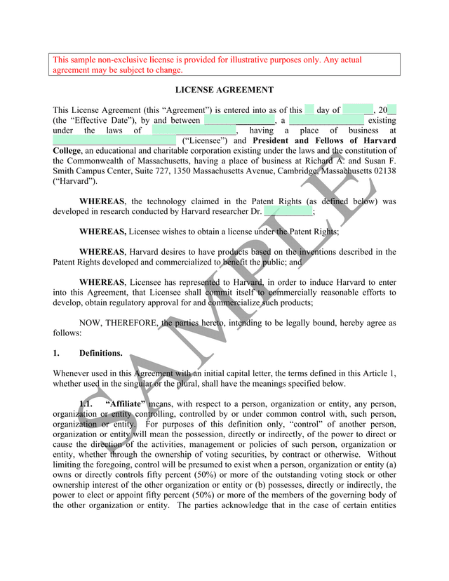 LICENSE AGREEMENT screenshot