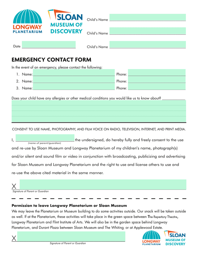 Consent To Use Name, Photography, And Film Voice screenshot