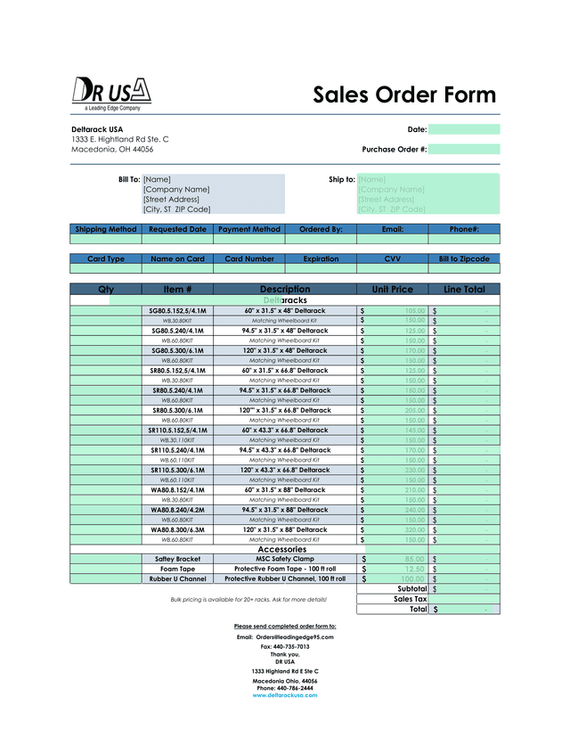 Purchase Order screenshot