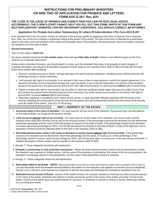 AOC E 201 Instructions screenshot