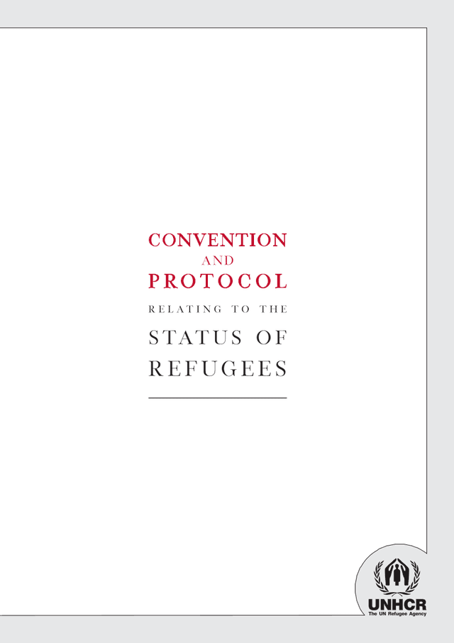 Convention And Protocol Relating To The Status Of Refugees screenshot