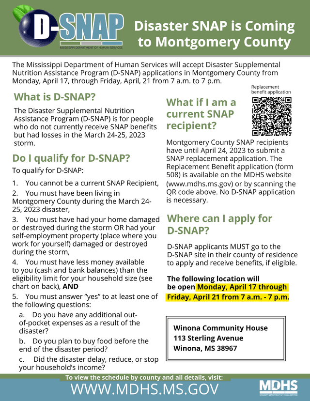 D SNAP Application Information screenshot