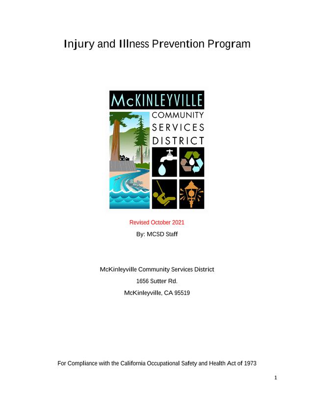 Injury And Illness Prevention Program screenshot