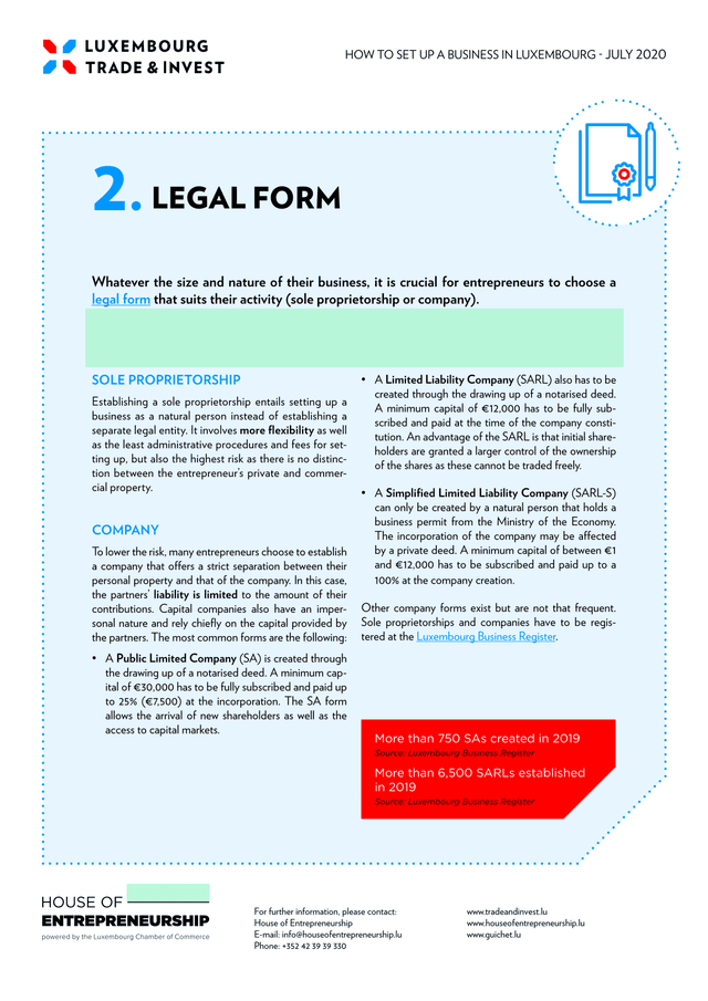 How To Set Up A Business In Luxembourg screenshot