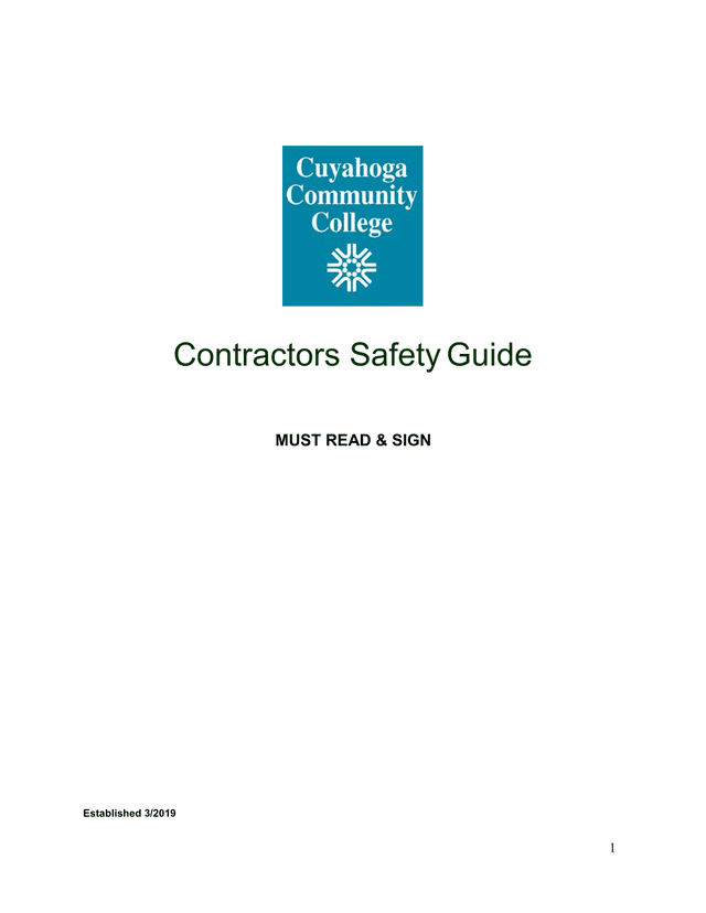 Contractors Safety Guide screenshot
