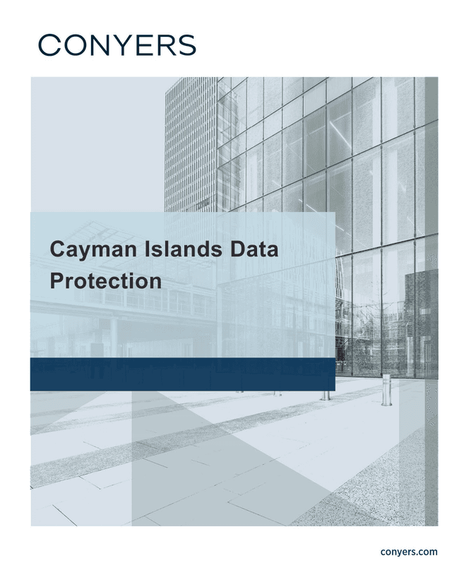 Cayman Islands Data Protection screenshot