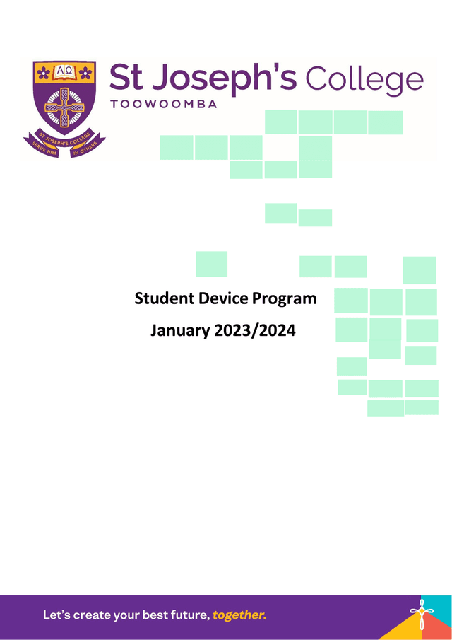 Student Device Program screenshot