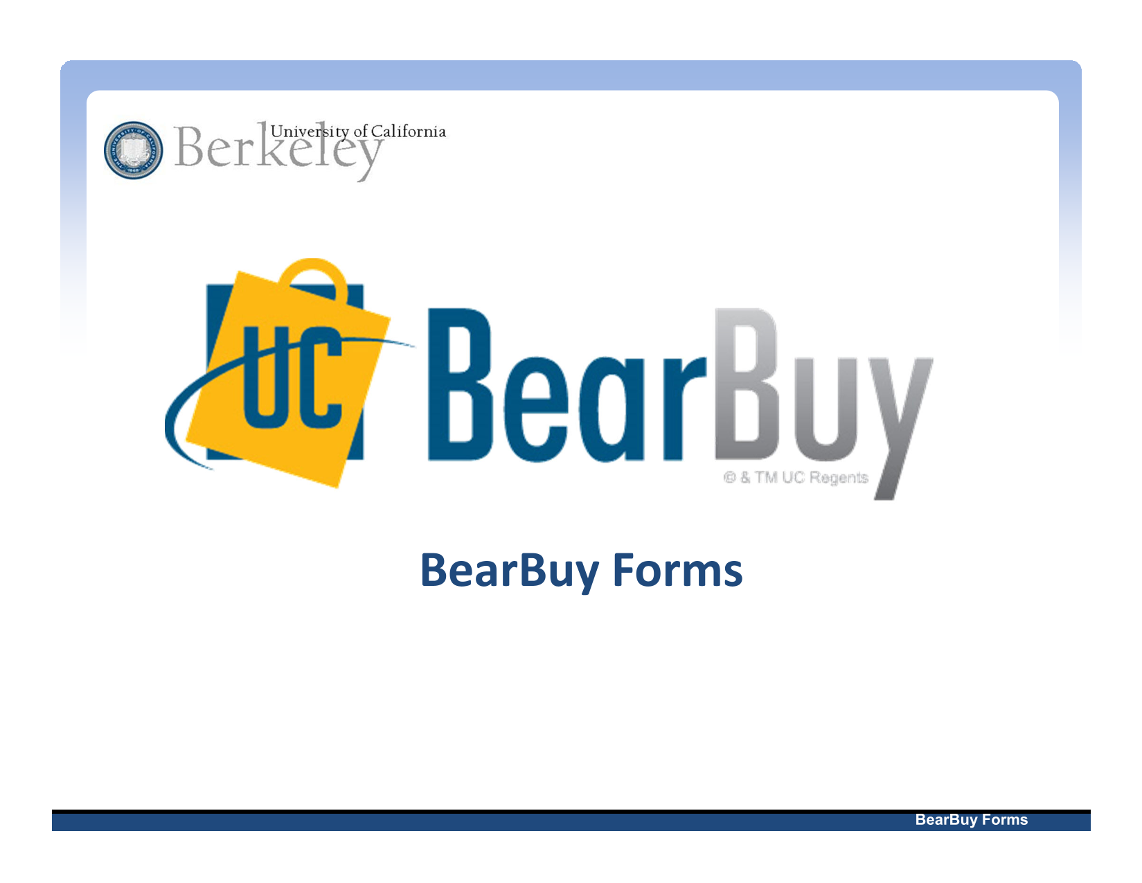 BearBuy Forms screenshot