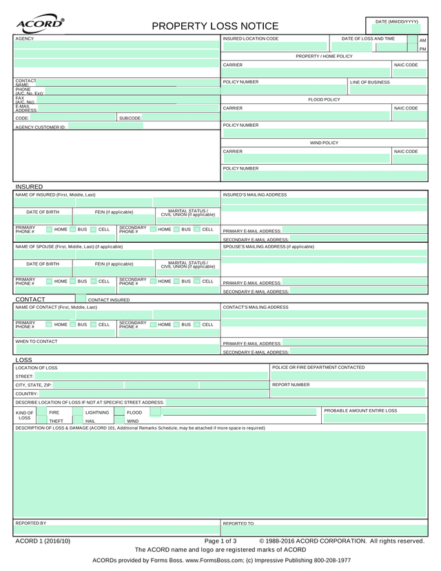 Acord 1 screenshot