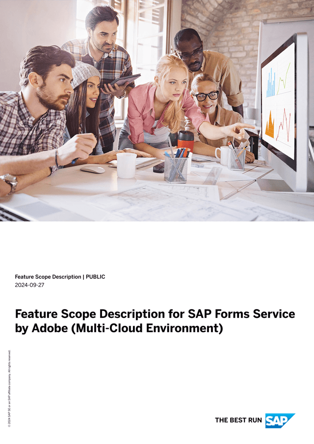 Feature Scope Description For SAP Forms Service By Adobe (Multi Cloud Environment) screenshot