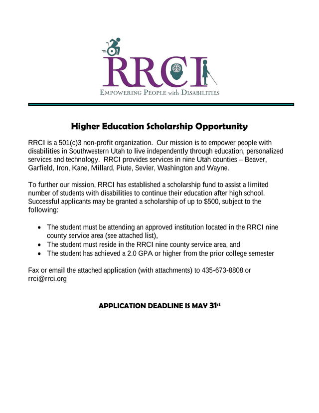 Higher Education Scholarship Opportunity screenshot