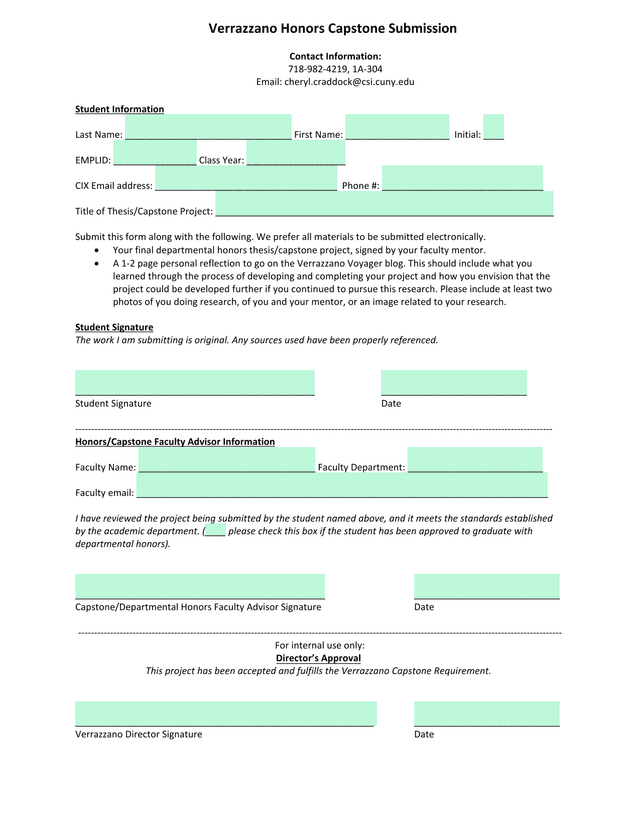 Verrazzano Honors Capstone Submission screenshot