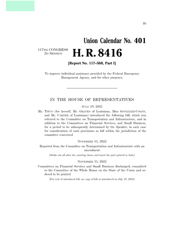 H.R. 8416 screenshot