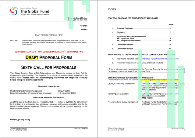 Draft Round 6 Proposal Form screenshot