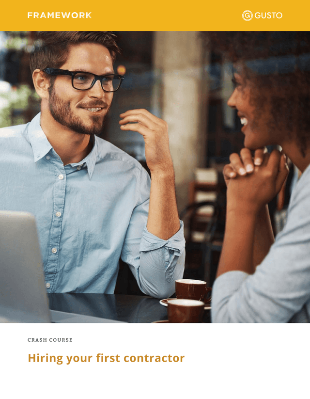 Crash Course  Hiring Your First Contractor screenshot