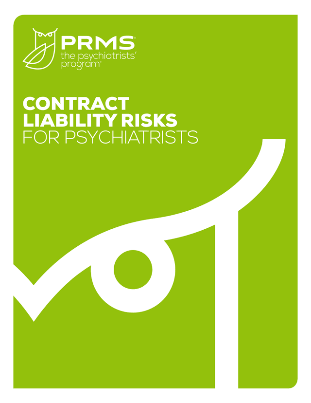 Liability Risks For Psychiatrists screenshot